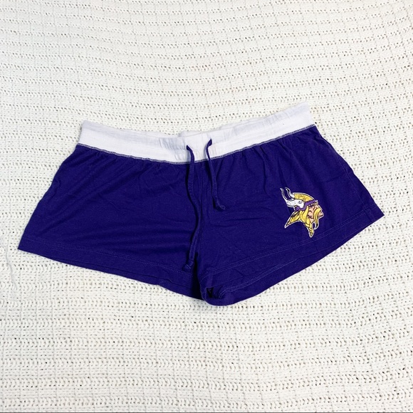 NFL Pants - NFL Purple/White MN LG Vikings Booty Short